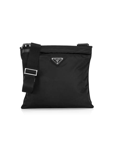 prada black nylon crossbody|prada nylon mini bag price.